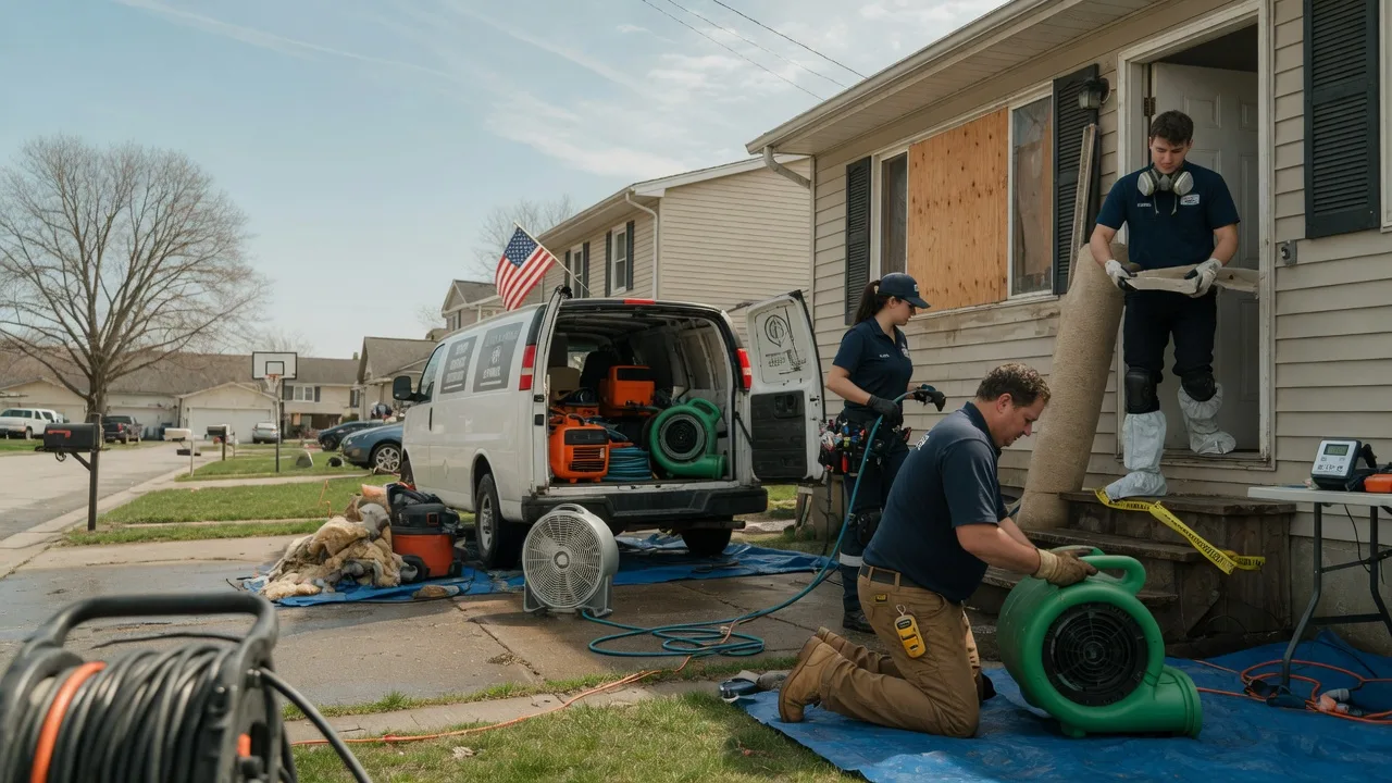 Water Damage Restoration in Fisher, LA near me
